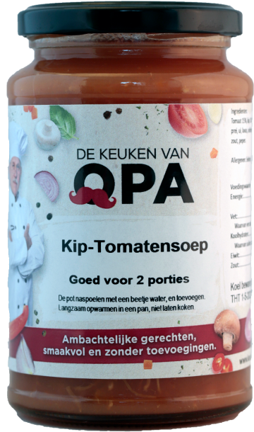 Kip tomatensoep