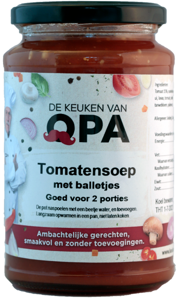 Tomatensoep met balletjes
